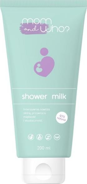 Qumësht dushi Mom And Who Shower Milk, për trup dhe fytyrë, 200ml