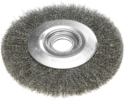 Furçë rrethore me tela Graphite 200 x 32 mm, tel i valëzuar, çelik