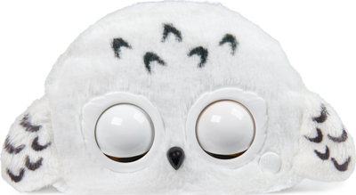 Çantë shpatulle Wizarding World Harry Potter Hedwig Purse Pets, interaktive, 30+ tinguj, e bardhë