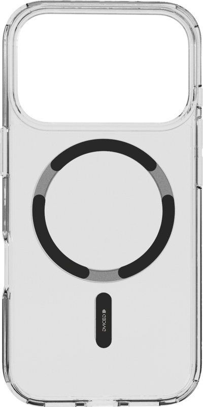 Dviced MagSafe iPhone 17 Pro Clear Case, Black