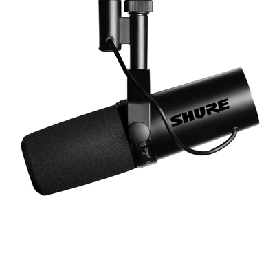 Mikrofon dinamik Shure SM7dB, me preamp të integruar, cardioid, i zi
