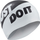 Kape noti Nike Swimming Cap Os Slogan, silikon, bardh e zi