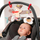 Едукативна висулка плюш BabyFehn Трапез Бруно, со ѕвонче и огледало, шарена