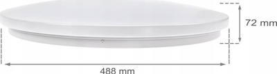 Panel LED Smart Nymphea, 36W, i zbehshëm, A++