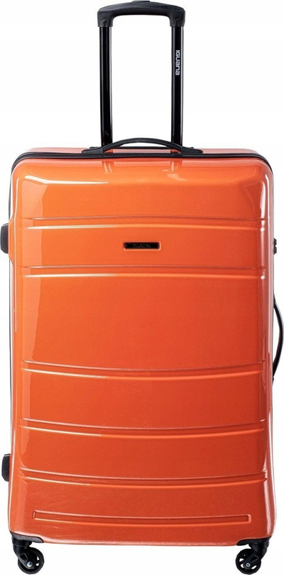 Valixhe hardshell Iguana Murcia II 97, 97L, rrota 360°, bravë TSA, e zezë