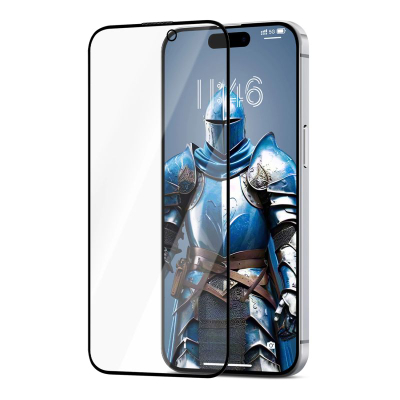Xham mbrojtës Joyroom JR-MKN0313 Corning, për iPhone 15 Plus 16 Plus, 0.33mm, transparent