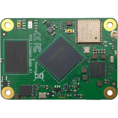 Modul kompjuteri Radxa Rock 3 RM116-D2E16W0, 2GB RAM, 2.0GHz, jeshil