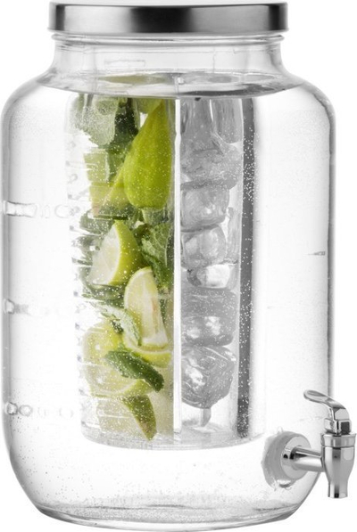 Kavanoz pije Leonardo Succo, 7L, qelq transparent