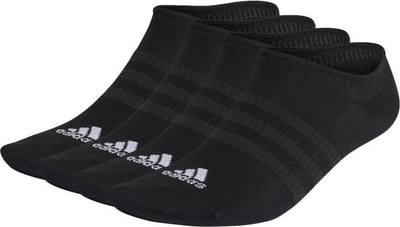 Çorape Adidas Thin Sportswear No Show IC1327, set 3 palë, unisex, të zeza