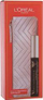 Set bukurie L'Oreal Paris, maskara Voluminous X5 Extra Black 7.5ml, këllëf tekstili krem