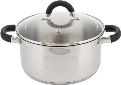 Tenxhere KingHoff, 24 cm, 6 l, e argjendtë