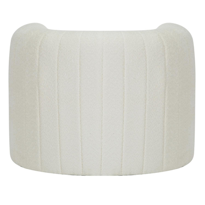 Fotelje HomeMarkt Riker HM9682.04, 92x74x69cm, moderne, e bardhë