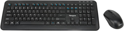 Set tastierë dhe mi Targus AKM610ES, wireless 2.4GHz, layout spanjoll, i zi