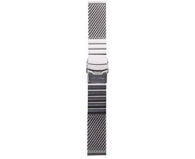 Rrip ore Lars Larsen Millennium Strap Strap / Silver 22 mm MS22