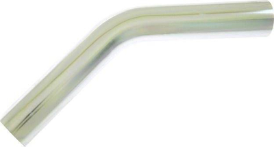 Tub alumini universal Gypi 45°, diametër 70mm, gjatësi 60cm, ngjyrë argjendtë