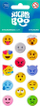 Декоративни налепници Sticker Boo Emojis, лист 18x7cm, повеќебојни