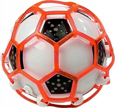 Топка играчка Leantoys Jumping Dancing Ball, со светла, со звуци, повеќебојна