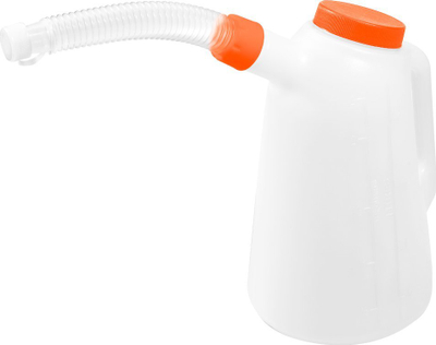 Kanoçe vaji Neo 10-804, 5L, me hinkë, e bardhë portokalli
