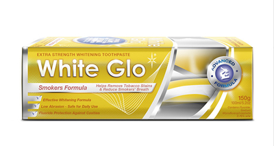 Pastë zbardhuese dhëmbësh për duhanpirësit White Glo 150 g