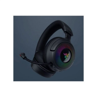 Kufje gaming Razer Kraken V4 Wireless, USB Type A, Bluetooth, të zeza