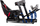 Kabinë për gara Next Level F-GT Elite iRacing Edition (NLR-E012), e zezë