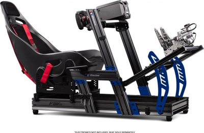Kabinë për gara Next Level F-GT Elite iRacing Edition (NLR-E012), e zezë