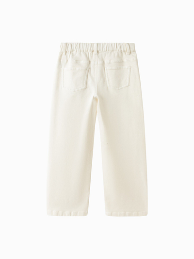 Pantallona Playful Charm Krem