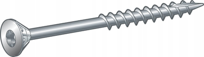 Vida druri Essve Classic, 4.8x75 mm, inoks A2, 100 copë