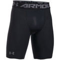 Shorts kompresues për meshkuj Under Armour HeatGear Armour 2.0, të gjata, të zeza