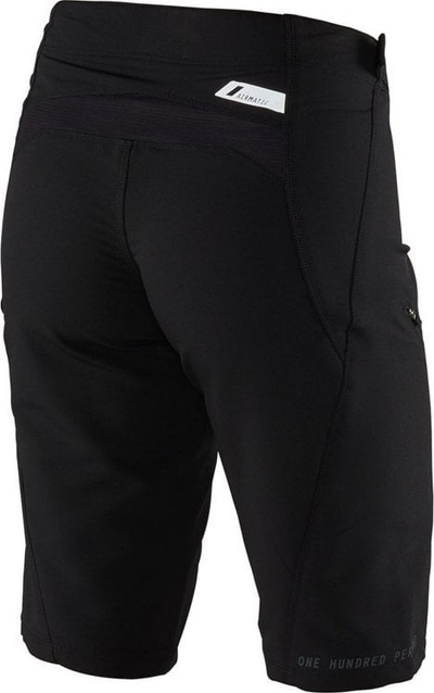 Shortse çiklizmi 100% Airmatic Womens, poliestër elastan, për MTB, të zeza M