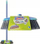 Fshesë dyshemeje Spontex Duostar, me bisht 120cm, me mbrojtëse, blu