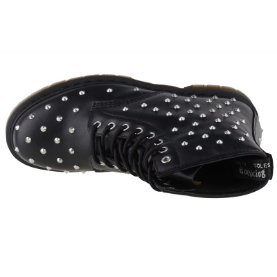 Çizme Dr. Martens 1460 Stud Combat DM27040001, lëkurë, shollë gome, të zeza