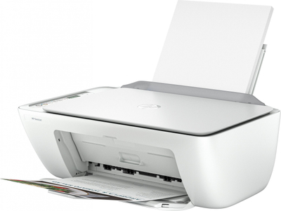 Printer multifunksional HP DeskJet 2810e, inkjet me ngjyra, wireless, i bardhë