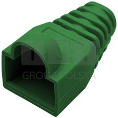 Mbulesë ALANTEC për prizë RJ45, plastike, e gjelbër