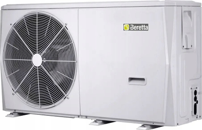 Pompe nxehtësie Beretta Hydro Unit M 010, 10kW, ajër‑ujë, e bardhë