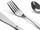 Set takëmi LAMART LT5014 Nelly, 24 copa, çelik inoksi, argjend