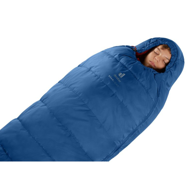 Thes gjumi për kalamaj Deuter Starlight Zip, zgjatje 30 cm, Nightblue Redwood