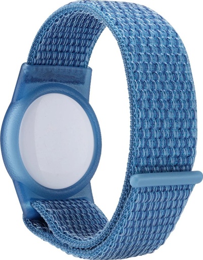 Rrip për Apple AirTag Mobile Origin AirTag Strap, najlon, i rregullueshëm, blu