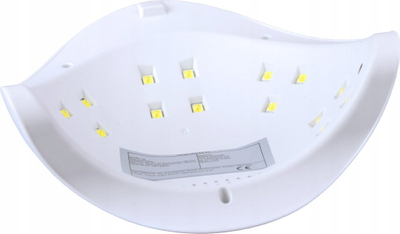 Llambë për tharje thonjsh Allelux X3 Bridge, 54W, UV LED, e bardhë