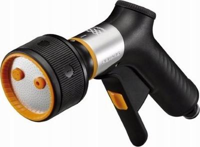 Pistoletë ujitëse Fiskars FiberComp 1067194, 3 funksione, portokalli