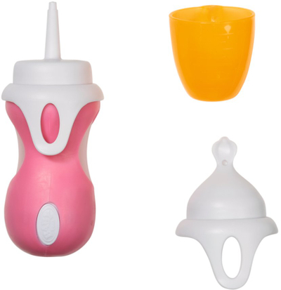 Set aksesorë BABY born Interactive Bottle and Spoon, për kukulla 43 cm, me efekt zanor