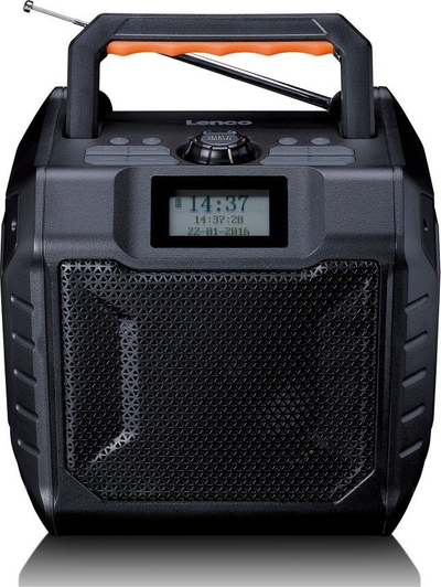 Radio portabël Lenco ODR-160GY, DAB+/FM, Bluetooth, gri