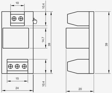 Modul rele Scot RL-1, 12V DC, NO NC
