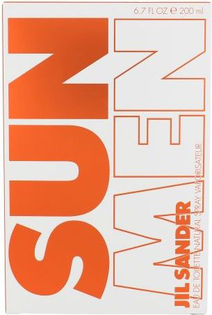 Парфем Jil Sander Sun за мажи, EDT, 200 ml