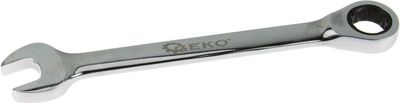 Комбиниран клуч со рачкет Neo Tools 18mm, челик хром-ванадиум, 72 заби, сребрен