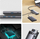 Hub i jashtëm Baseus Metal Gleam, USB C, 4x USB 3.0, gri