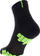 Çorape vrapimi Inov-8 TrailFly Mid, paketë 2 copë, madhësia 44-47, zi me jeshile