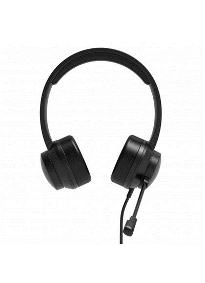 Kufje USB Comfortable Stereo Office, të zeza