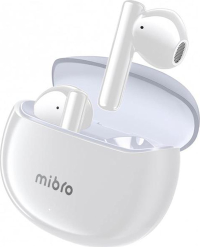 Kufje in-ear Mibro Earbuds 2, pa tel, me kuti karikimi, të bardha