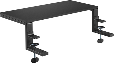 Mbajtës monitori V7 Monitor Riser Stand, me kapëse, i zi